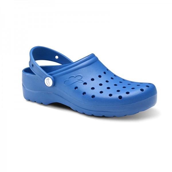 Blauer rutschfester Gruyere-Schwimmclog mit Coolmax-Einlegesohle (Größe 42) LETZTE EINHEIT!